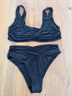 Riot Swim Black Bikini Set